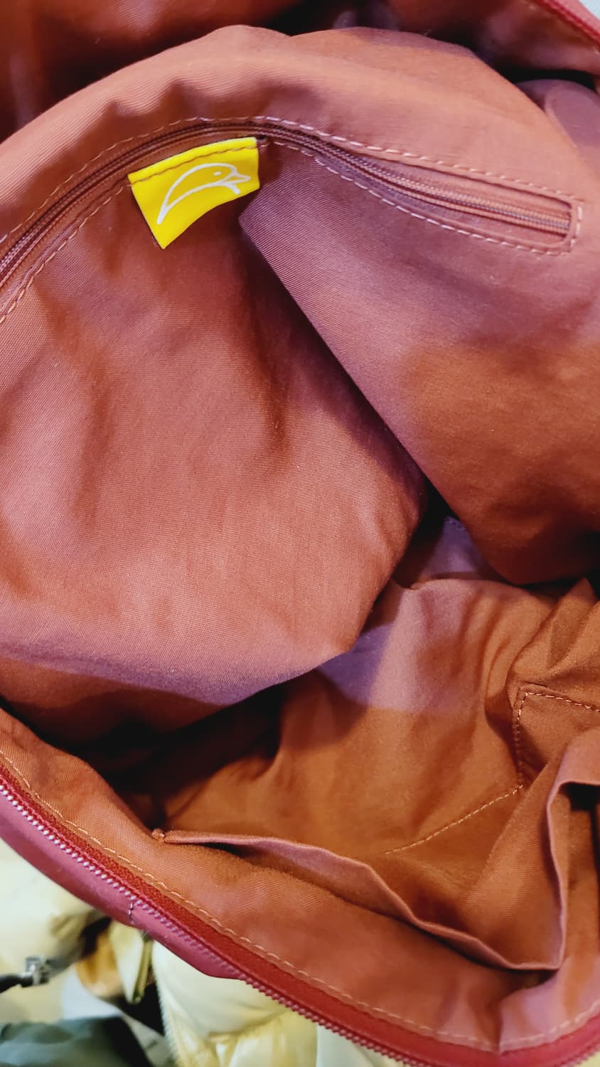 만다리나덕 버건디 백팩 상품이미지2