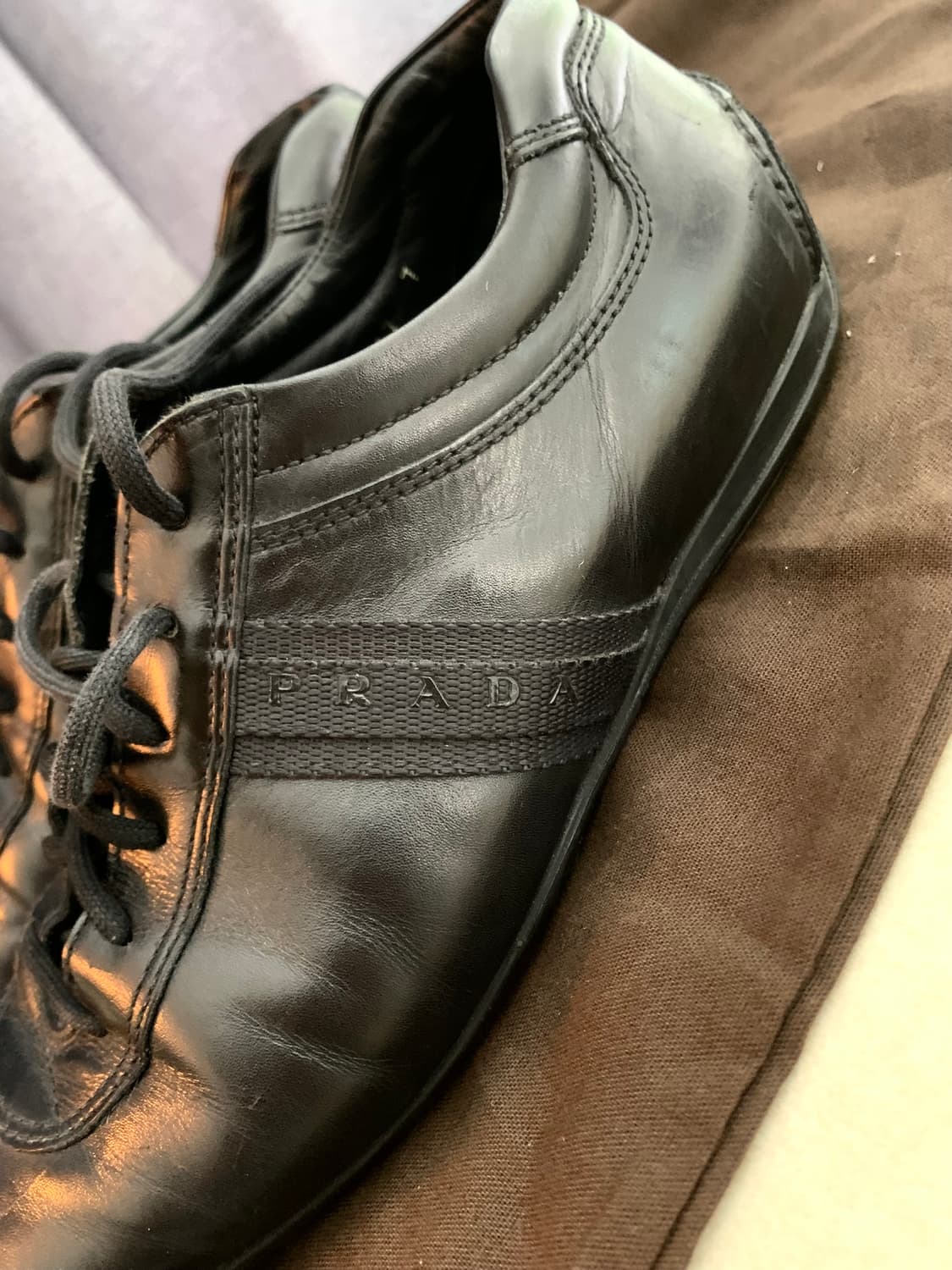 Prada low flat sneakers 상품이미지2