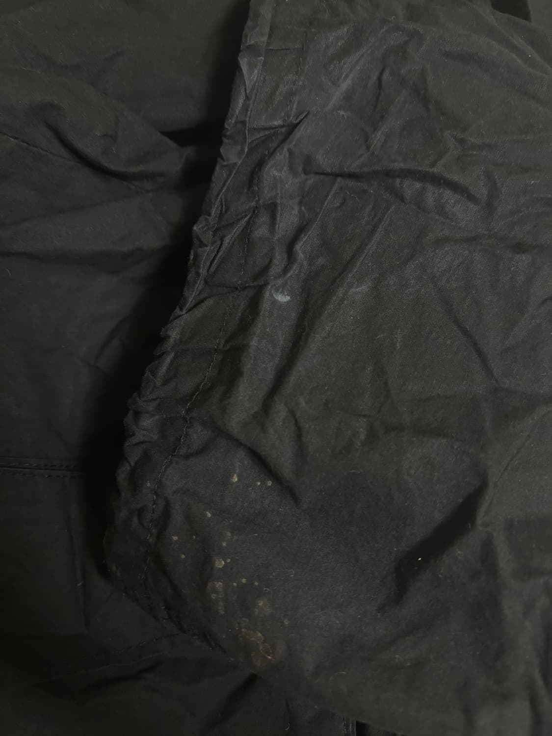 애즈이프캘리 파라슈트 카고팬츠 블랙 상품이미지4