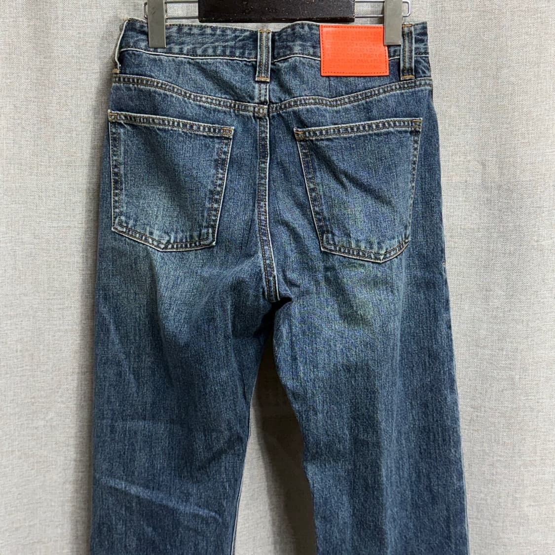 [30] 플랙진 x OAM 팩토리 핏더사이즈 중청데님 청바지 상품이미지4