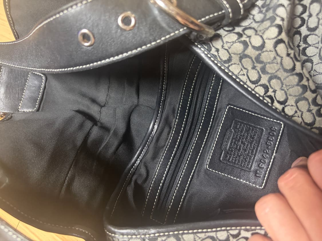 [OS] VTG Coach Signiture soho black shol 상품이미지7