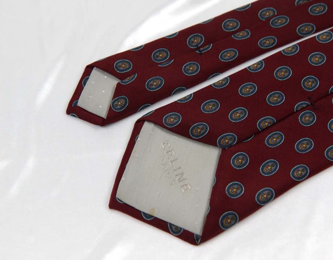셀린느 8cm A등급 명품넥타이 CELINE 상품이미지4