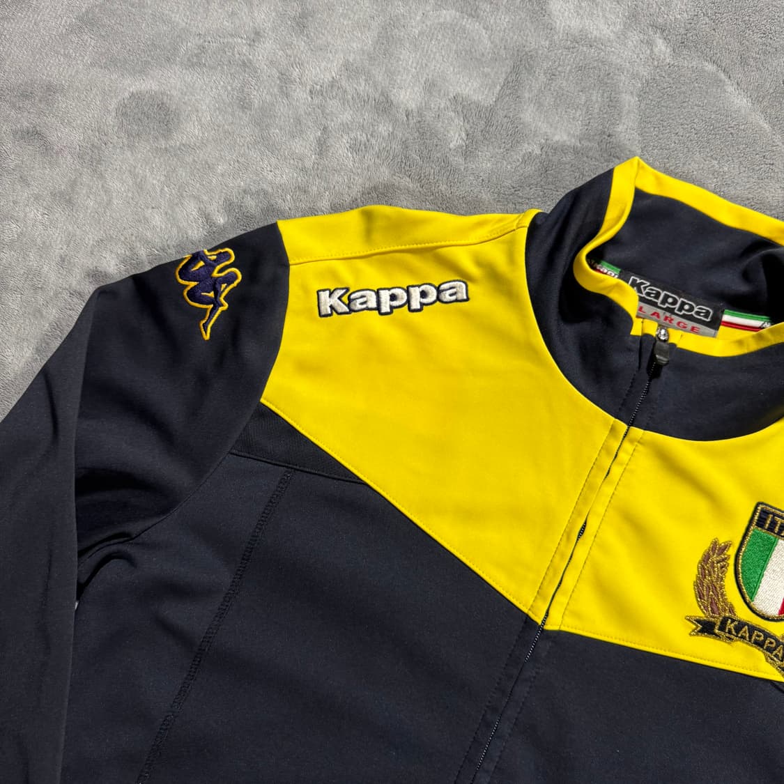 카파 이탈리아 져지 트랙탑 엘로우  상품이미지3