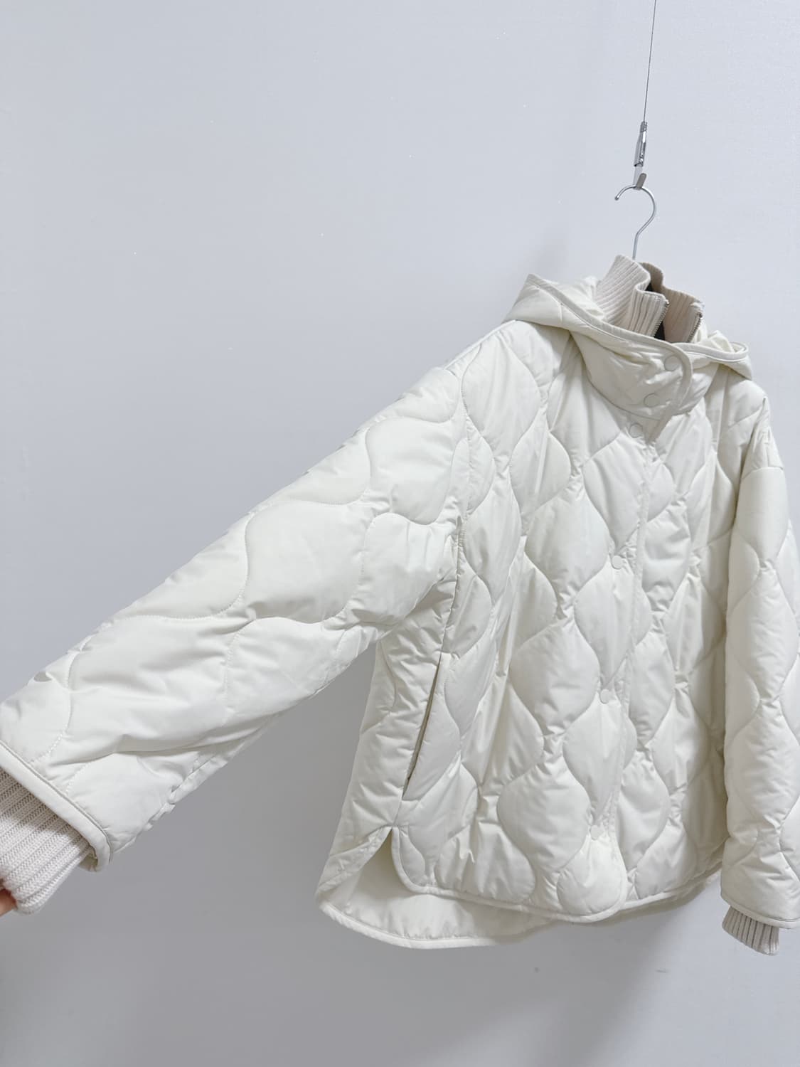 코스 퀼티드 후드 퍼넬넥 재킷 점퍼 상품이미지7