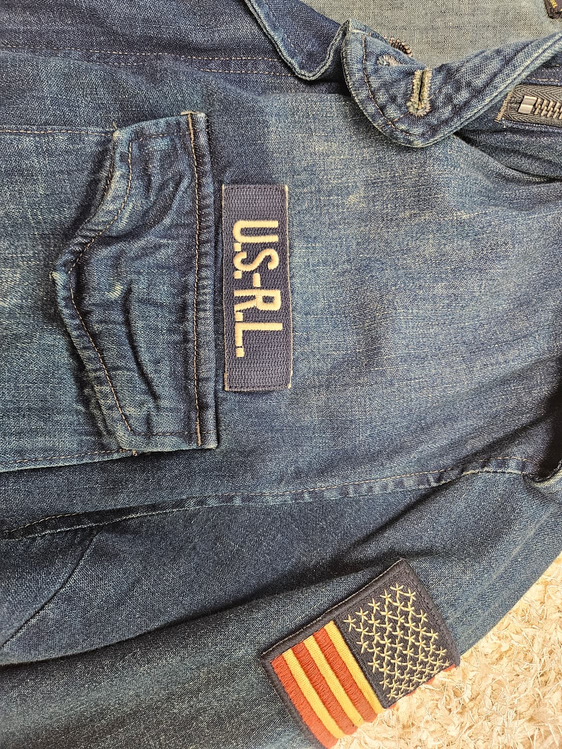 폴로 데님 소령야상 상품이미지3