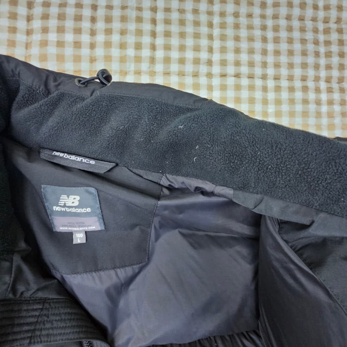 뉴발란스 액티브 구스다운 겨울패딩 남자100 상품이미지7