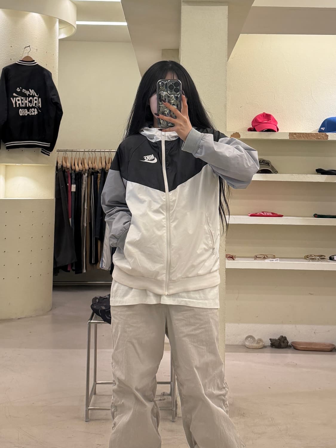 나이키 우븐 후드 바람막이 자켓 U1607 상품이미지1