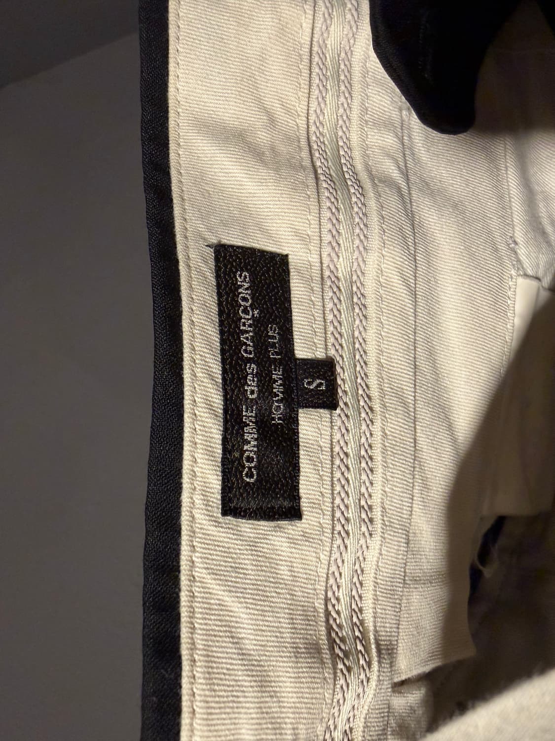 꼼데가르송 옴므 플러스 투턱 슬랙스 상품이미지3