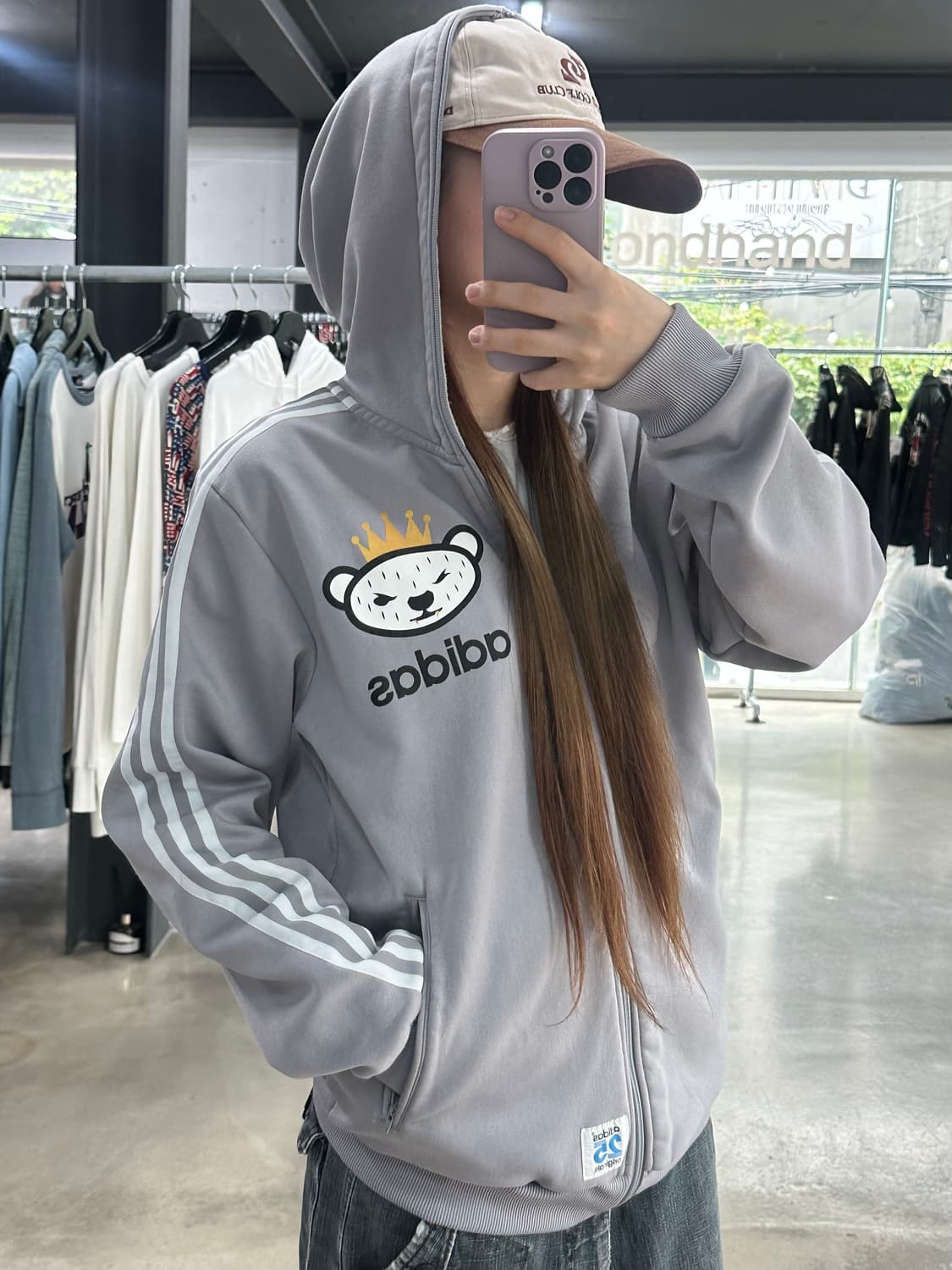 아디다스 니고베어 풀 후드집업져지 상품이미지3