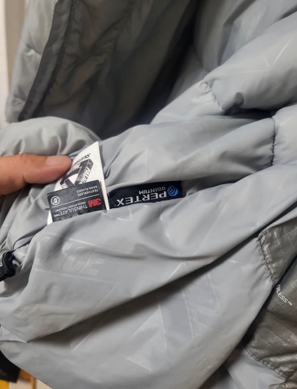 팔라스 퍼텍스 퀀텀 패딩 그레이 (M) 상품이미지7