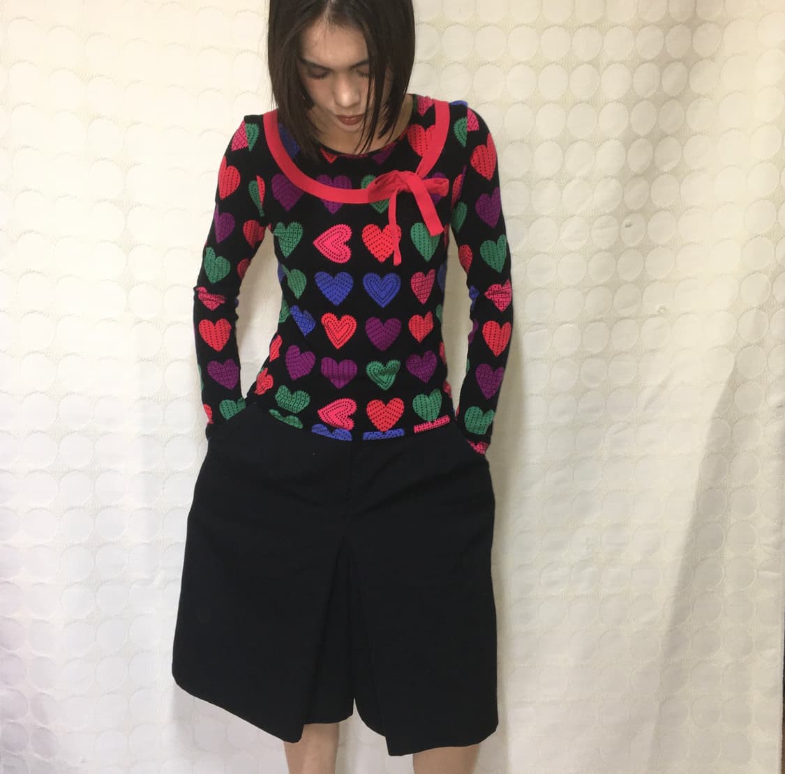 blumarine blugirl 블루마린 하트 리본 니트 탑 상품이미지2