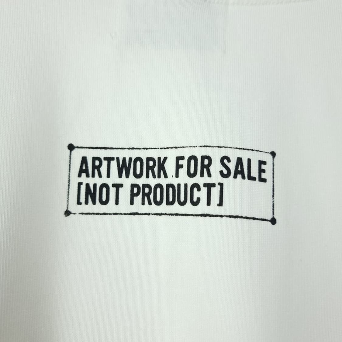 [빈티지] 그래픽 프린팅 오버사이즈 롱슬리브 긴팔티 아이보리 M20119 상품이미지7