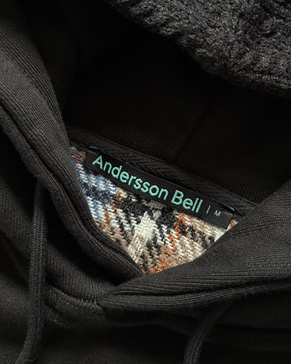 Andersson Bell 앤더슨벨 20FW 패브릭 콘트라스트 후드 상품이미지3