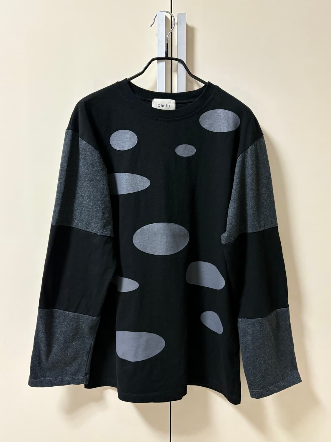 페스토 dot block T-shirt black 상품이미지1