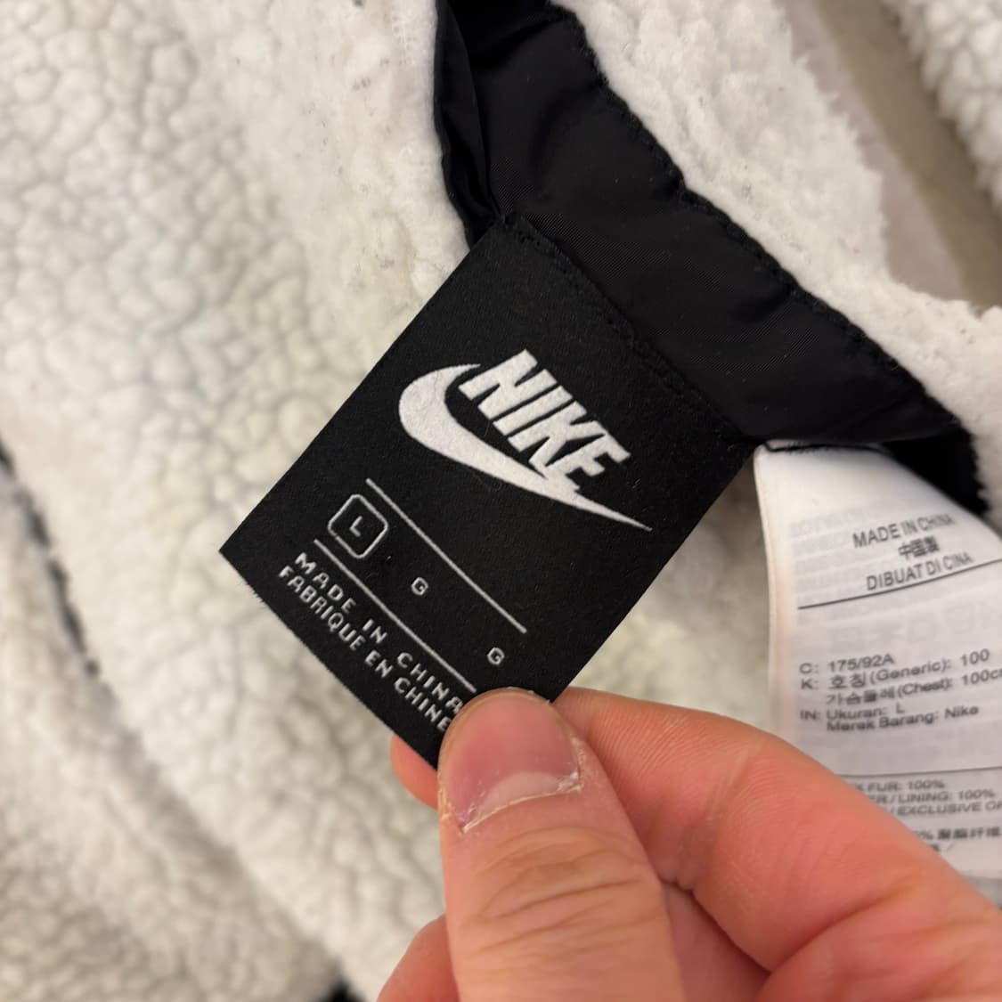 나이키 리버시블 빅스우시 플리스 자켓 상품이미지6