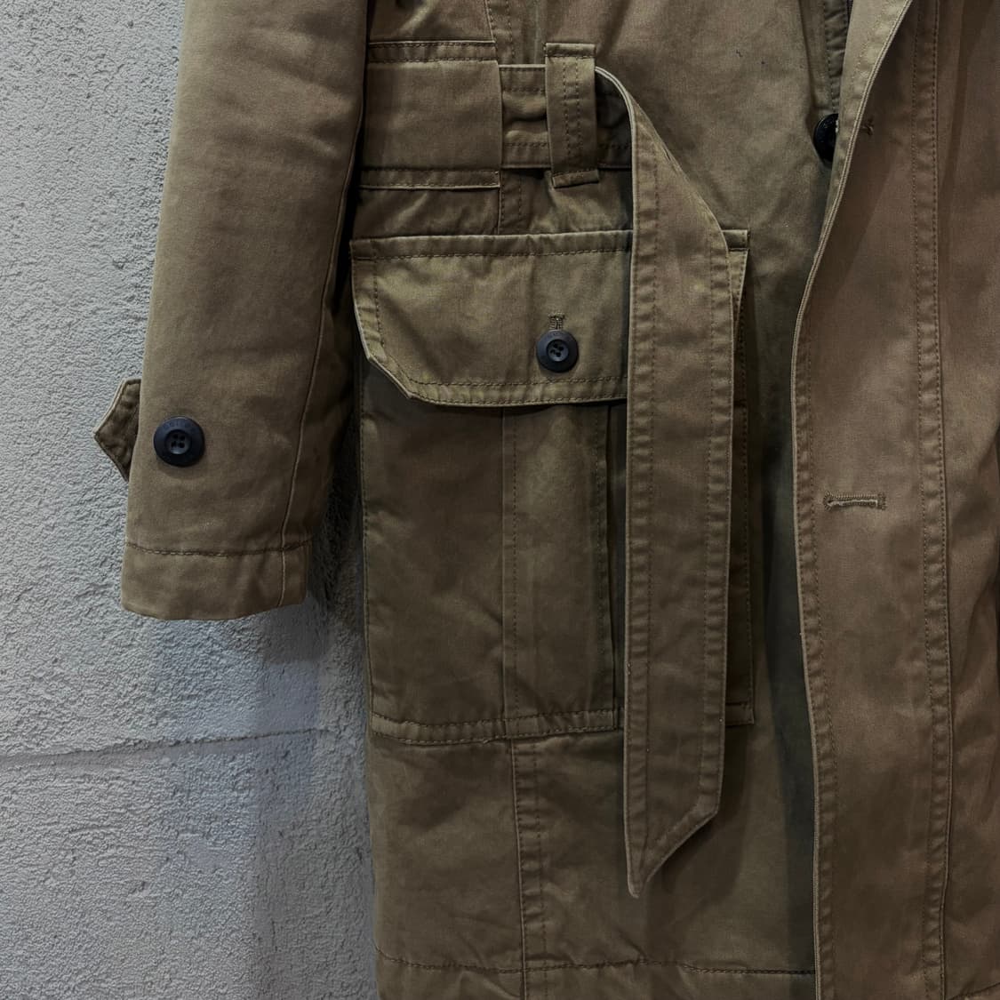 시리즈 밀리터리 필드 코트 (XL) 상품이미지7