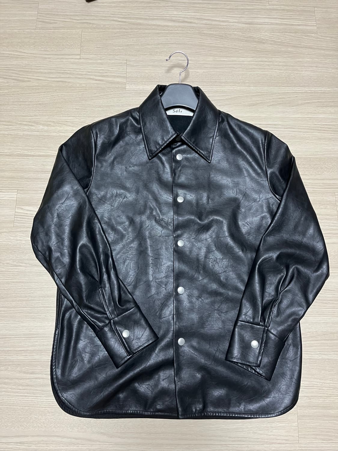 세퍼 레더 셔켓 가죽 셔츠 상품이미지1