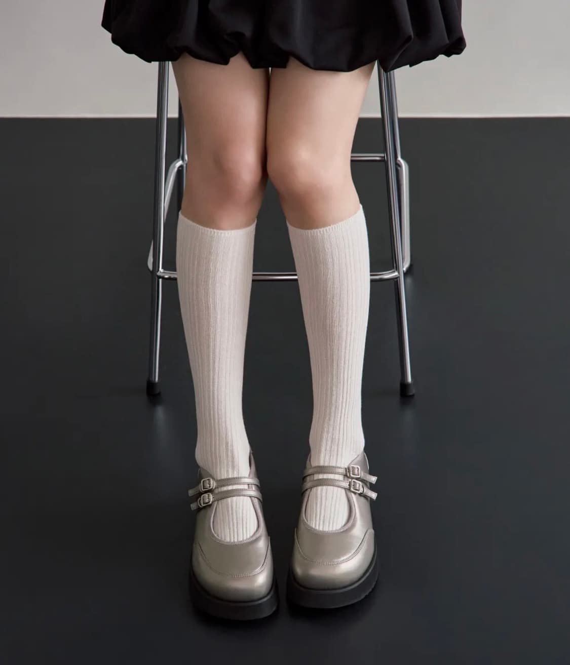 스탠드오일 플랫폼 메리제인 실버 상품이미지2