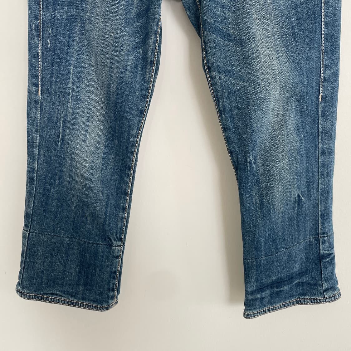 버버리 36,55 롤업 노바 체크 데님 7부 팬츠 바지 상품이미지4