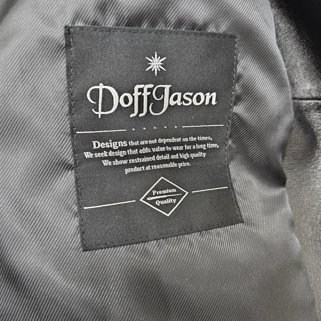 L 도프제이슨 오버핏 램스킨 싱글 가죽자켓 상품이미지5