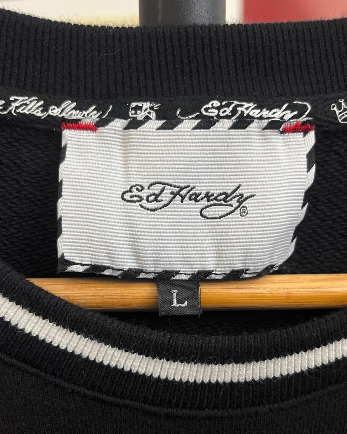 에드하디 00s 그래픽 스웻 맨투맨 상품이미지9