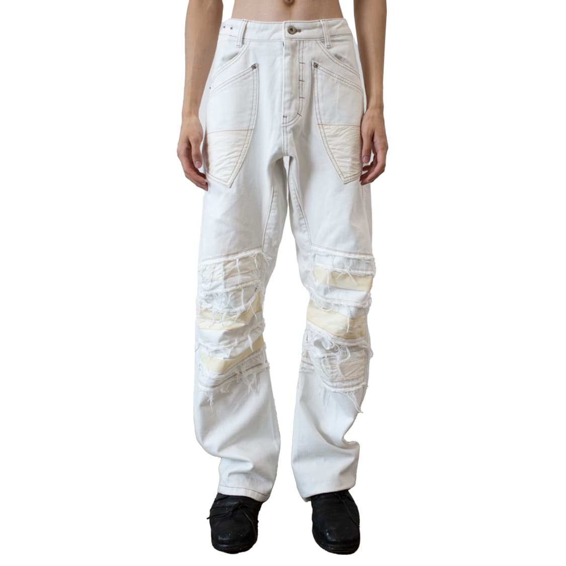 카르넷 아카이브 HUMAN-SHELL DESTROYED TROUSERS 상품이미지8