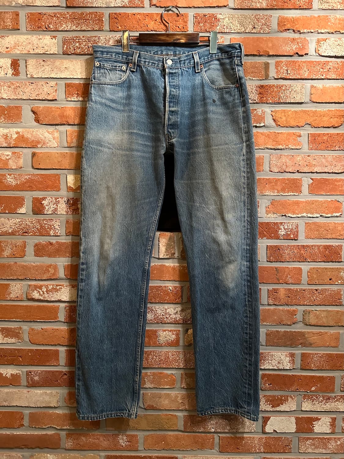 90s USA 빈티지 리바이스 501 데님 팬츠 상품이미지2