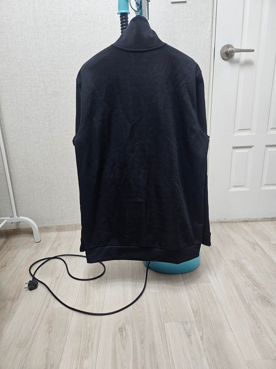 (110)3XL ☆초대장급☆아디다스 베켄바우어 2중지퍼 [검흰]트랙탑져지 상품이미지6