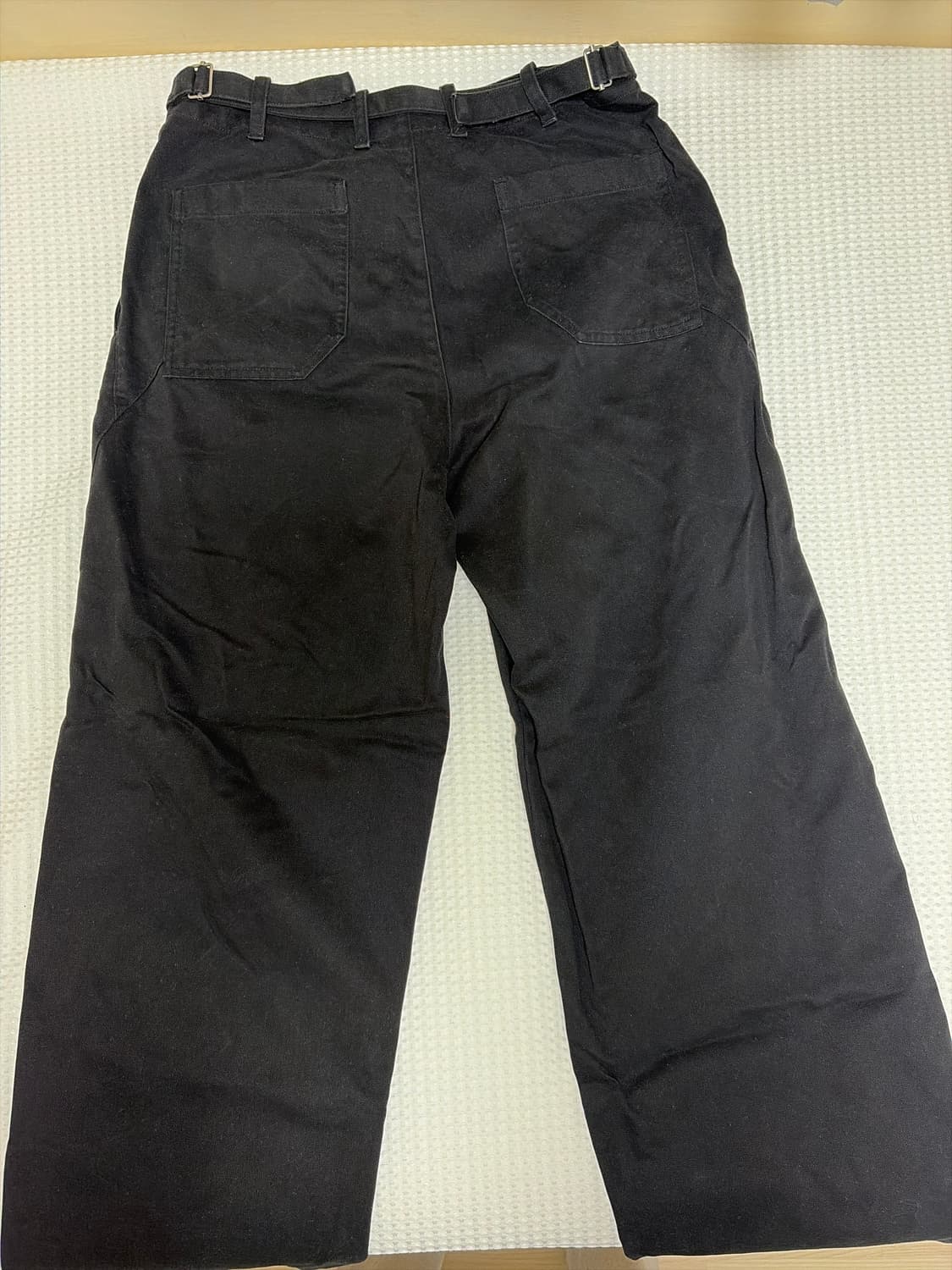 ZARA 자라 블랙 코튼 팬츠 (사이즈 36 / 175/72A) 상품이미지2