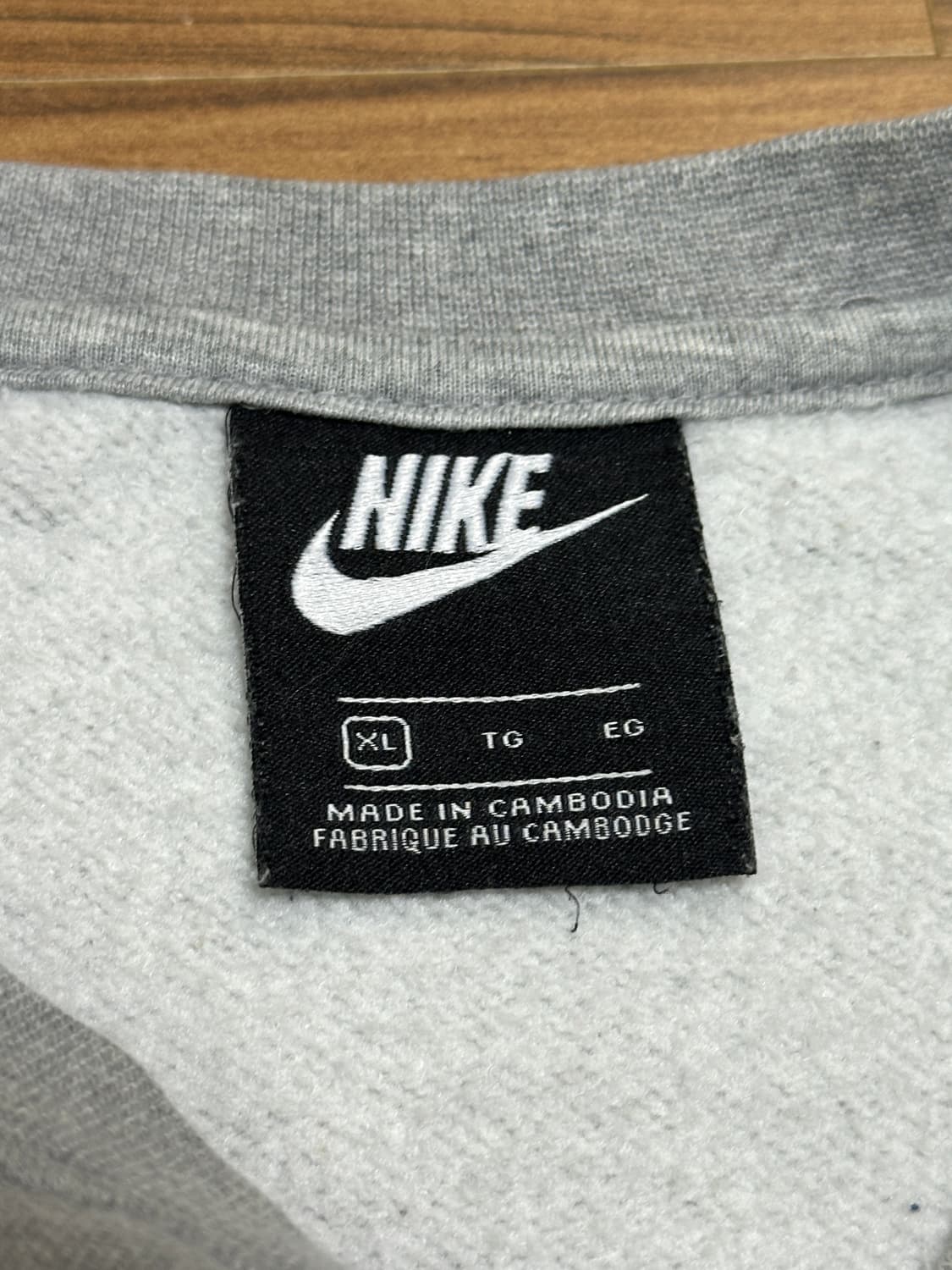 나이키 스우시 기모 스웻셔츠 맨투맨 XL 상품이미지5