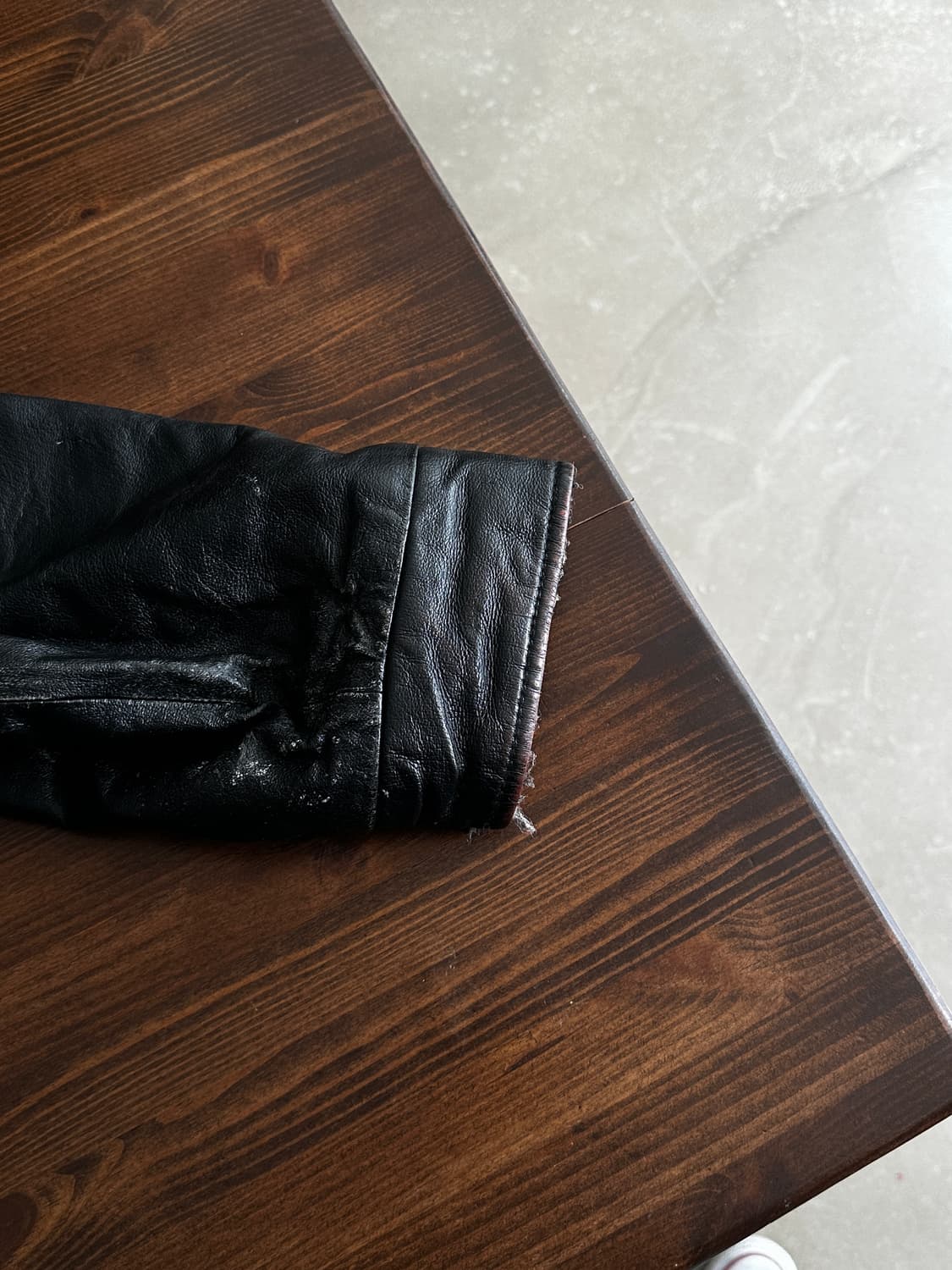  KENWORTH TRUCK CENTRES 울 레더 바시티 자켓 상품이미지8