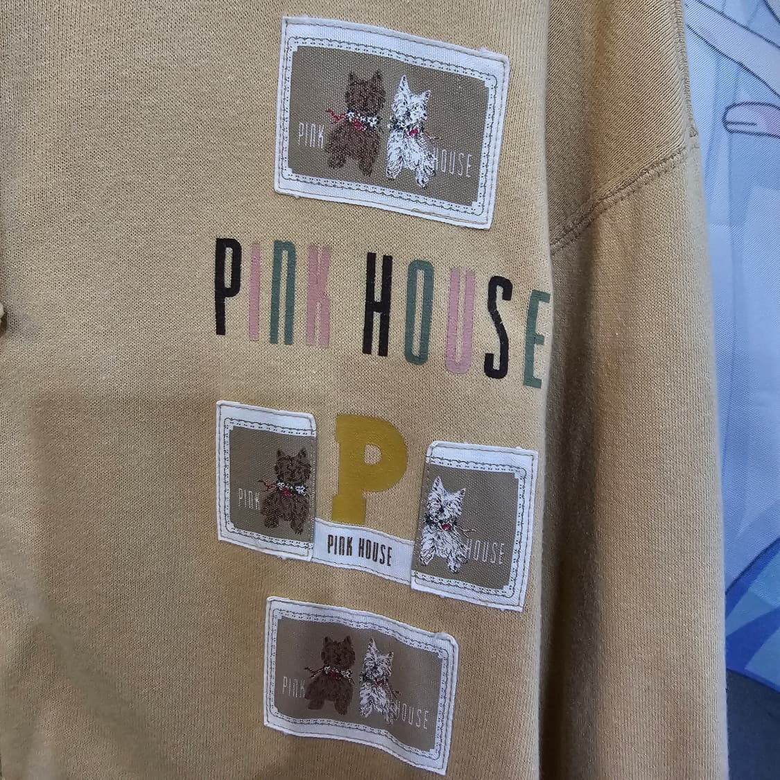 PINK HOUSE 핑크하우스 빈티지 오버핏 후드집업 상품이미지3