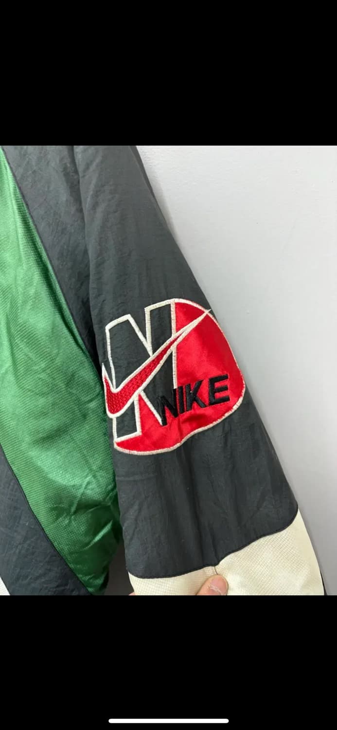 나이키 90s 슈프림 코트 빅로고 배색 점퍼 H1618 상품이미지3