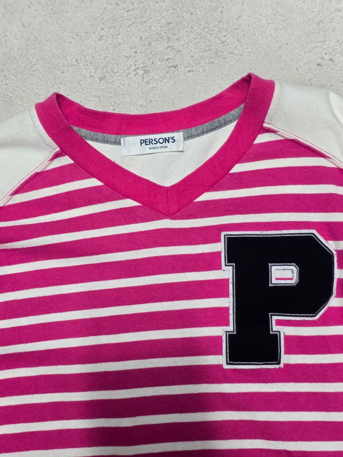 Person's 퍼슨스 스트라이프 롱슬리브 상품이미지2