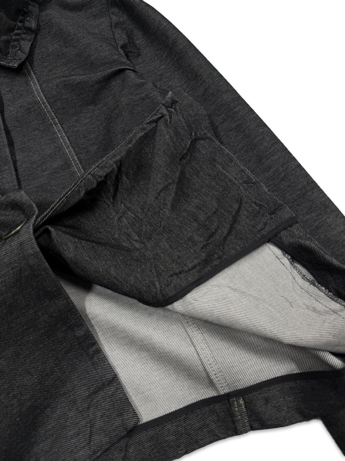 빈티지 블랙 라인 프릴 자켓 상품이미지4