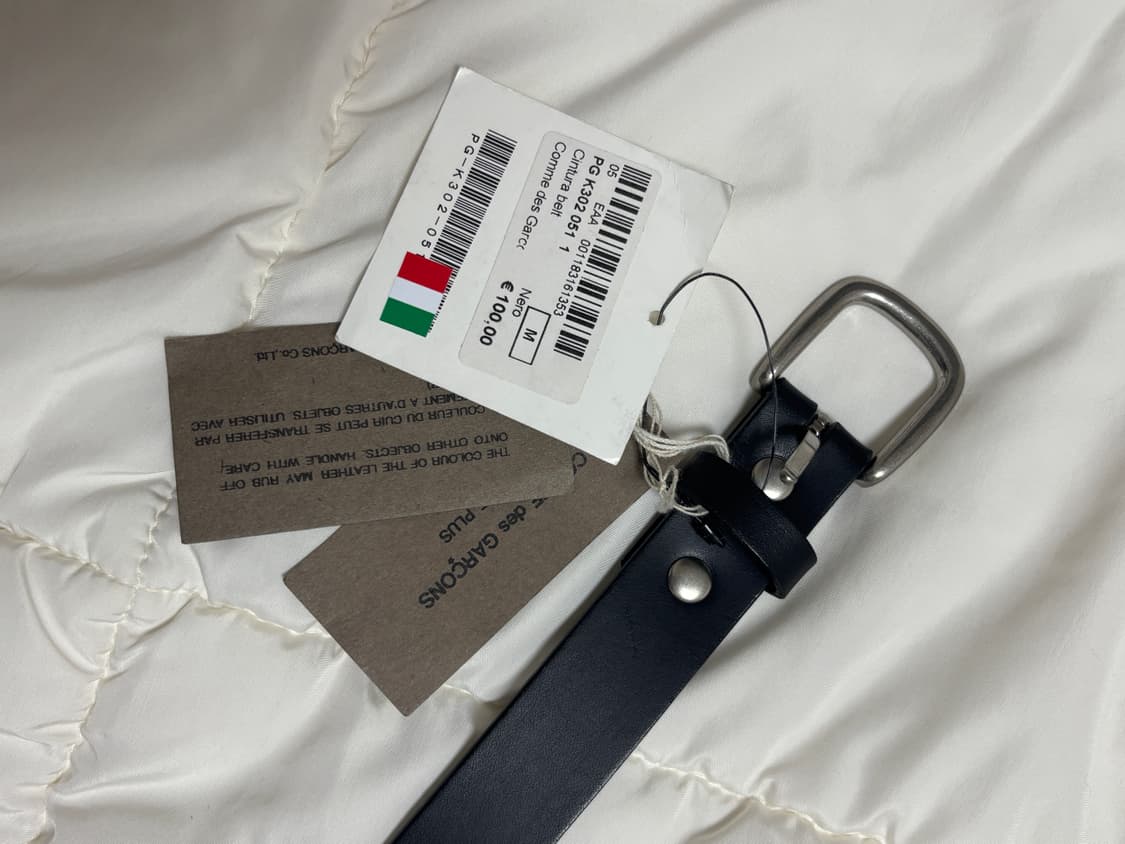 꼼데가르송 옴므 플러스 잼스톤 벨트 (새상품) 사이즈 m 상품이미지4