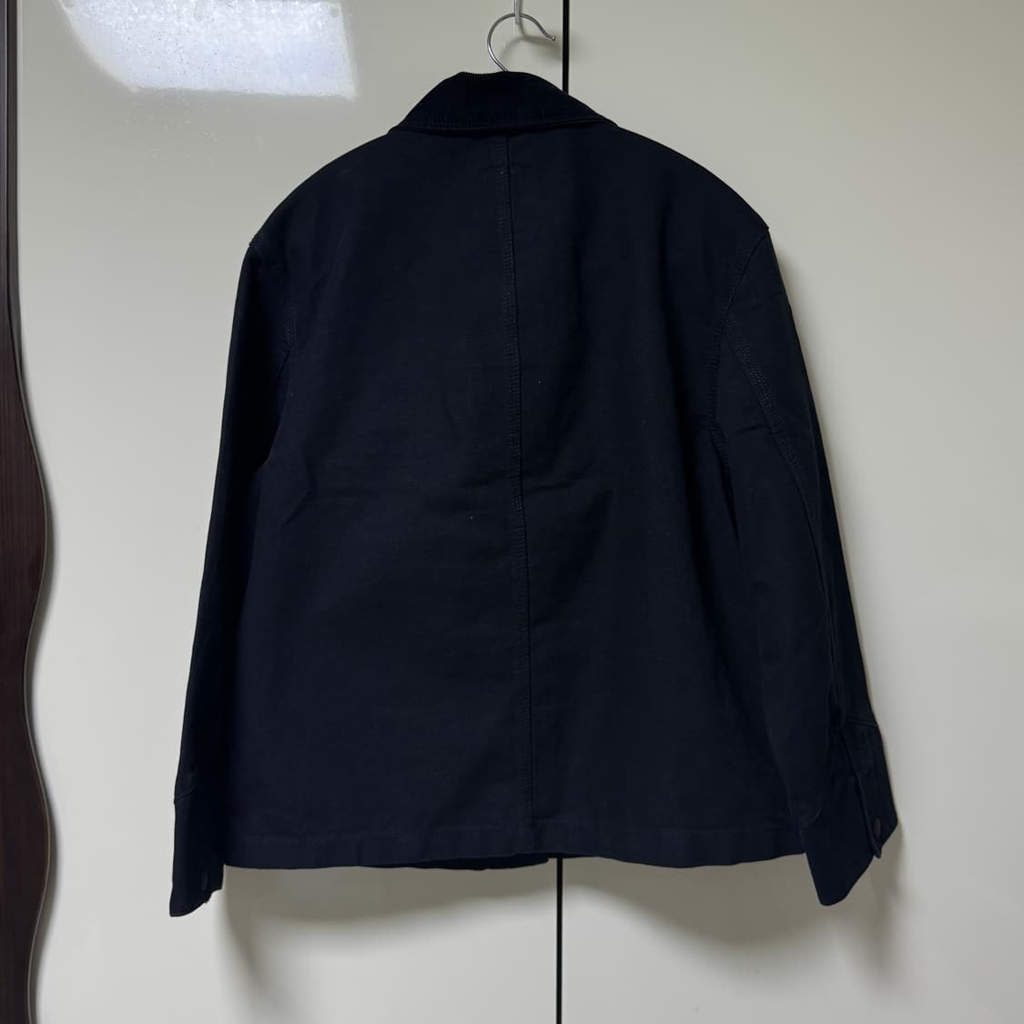 H&M 코듀로이 칼라 재킷 XXS 블랙 상품이미지4