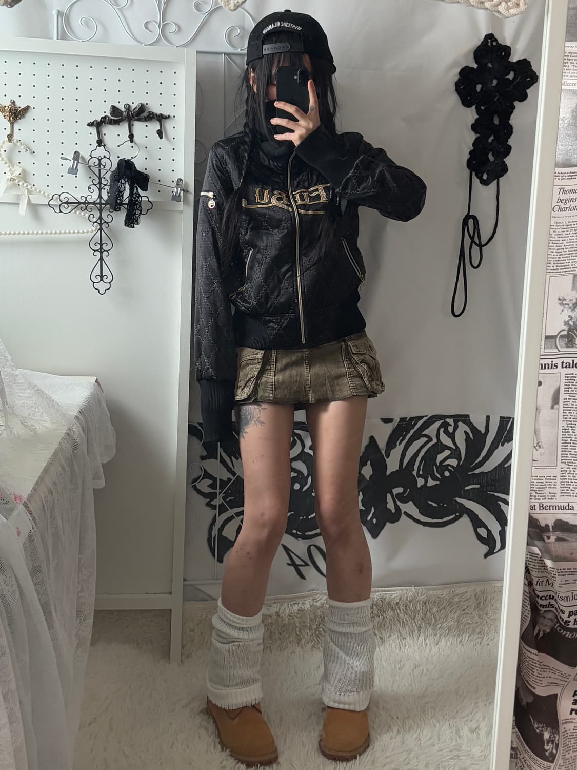• Black fubu High-Neck Jacket 상품이미지6