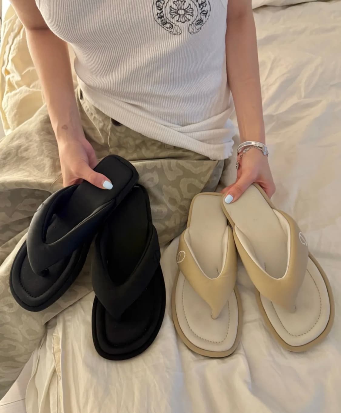 다이닛 CLOUD FLIPFLOP 블랙 240 상품이미지3