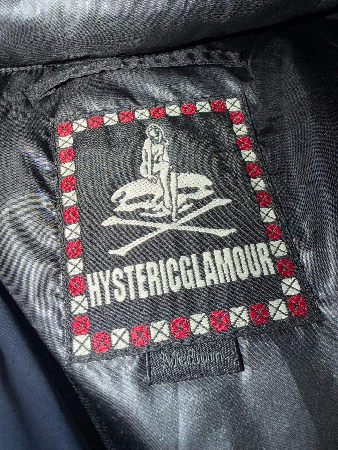 00‘s Hysteric Glamour 아카이브 패치 다운 패딩 점퍼 상품이미지4