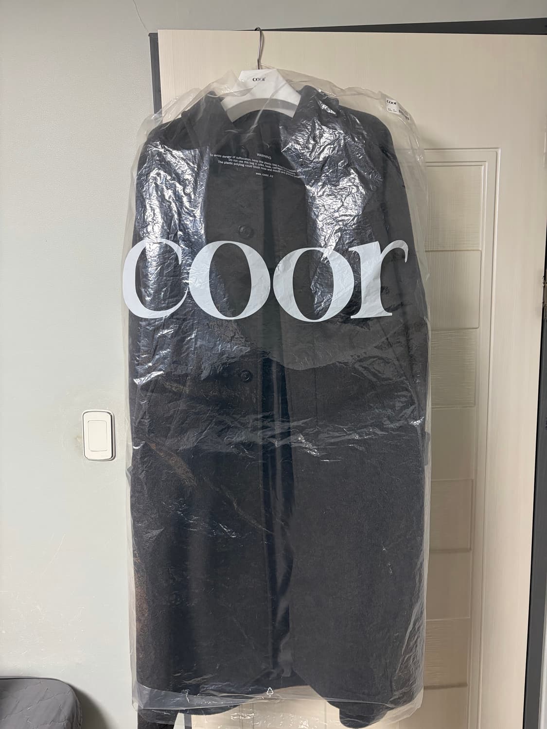 쿠어 캐시미어 블렌드 발마칸 신더그레이 M 상품이미지3