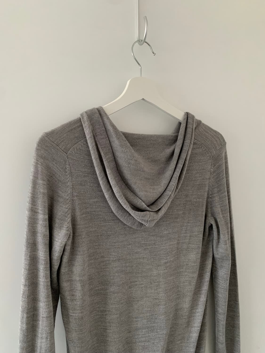 UNIQLO 그레이 니트 후디 상품이미지4