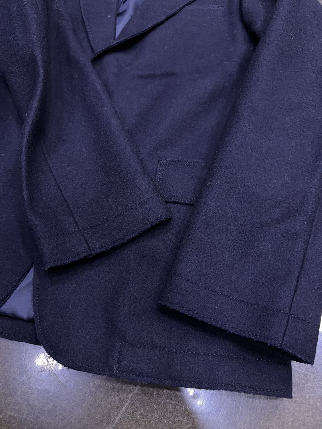 커스텀멜로우 Fortex 울 혼방 캐쥬얼 블레이저 자켓 95 상품이미지5