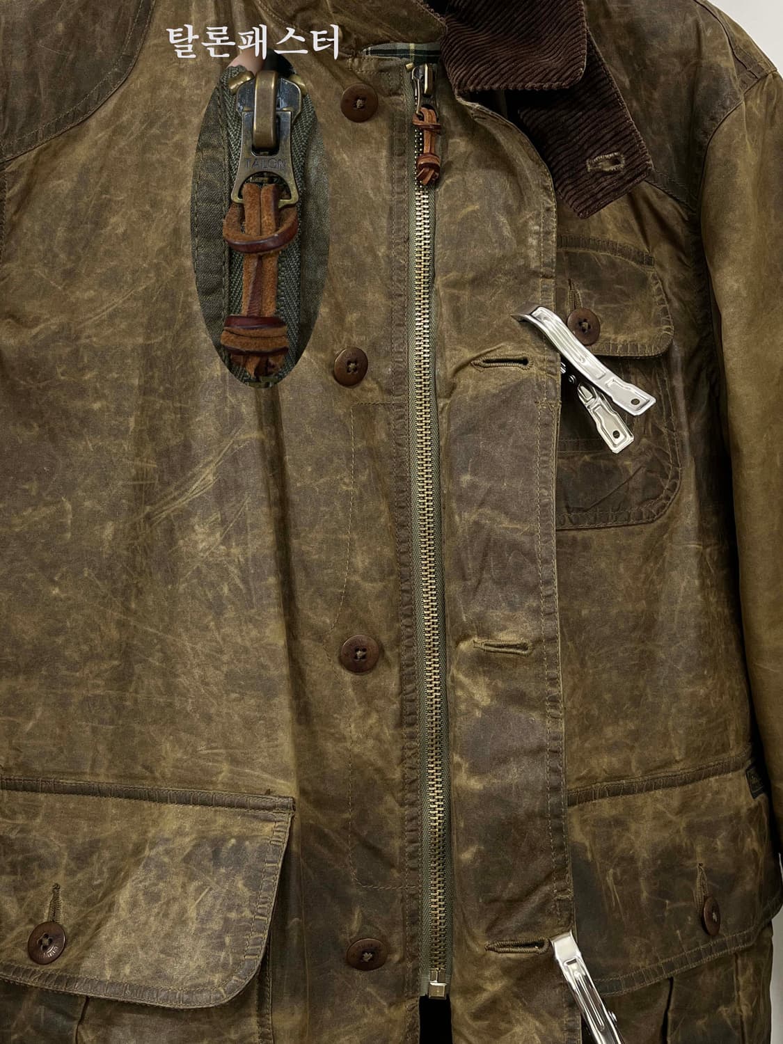 폴로 랄프로렌 인디언헤드 왁스드 코듀로이 모호크 헌팅 필드자켓 상품이미지8