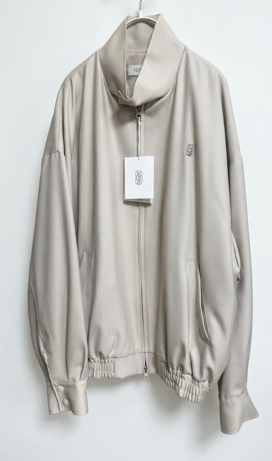 애쉬드 울 해링턴 자켓 아이보리 상품이미지2