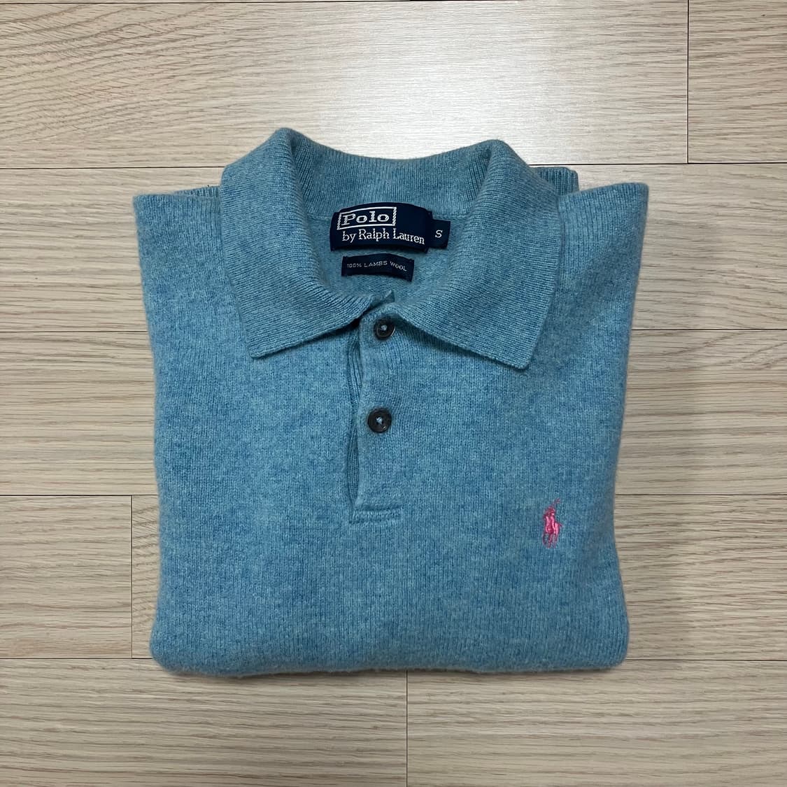 폴로 랄프로렌 램스울 니트 스카이 상품이미지2