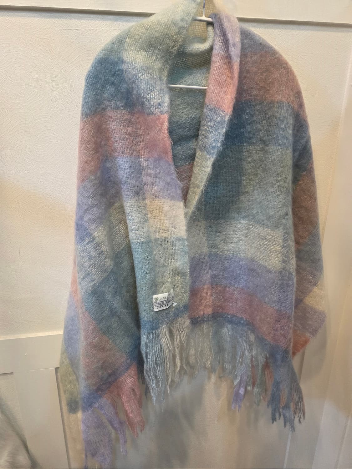 St Albans 모헤어 숄 겸 머플러 상품이미지1