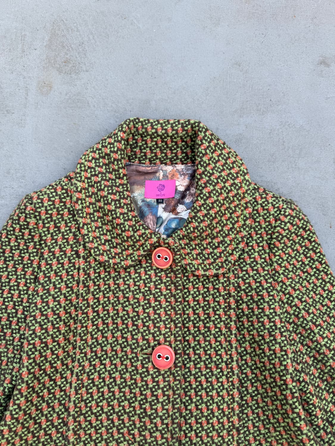 sellys 셀리 울 트위드 자켓 상품이미지2