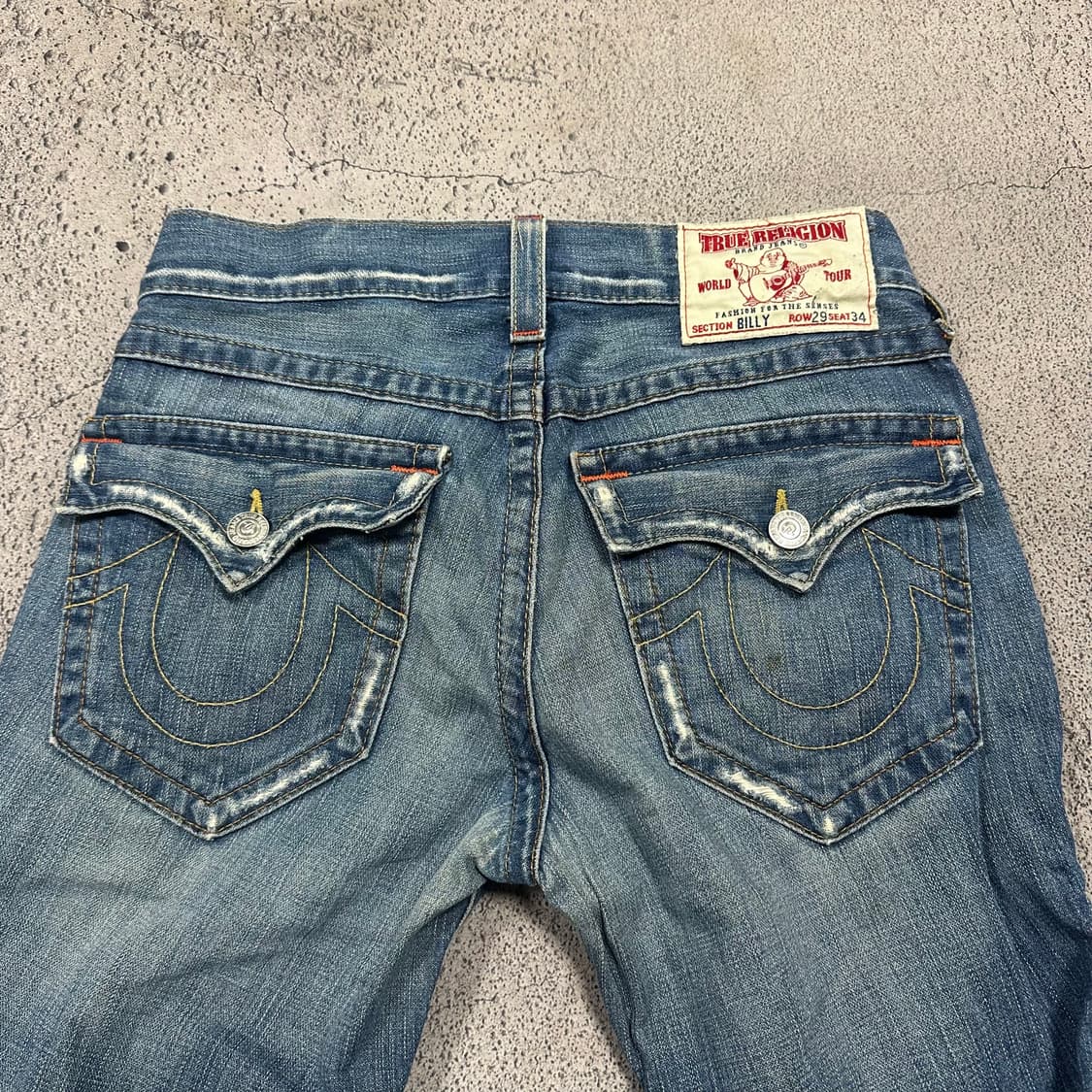 ✨ (바배) 트루릴리전 데님 팬츠 상품이미지3