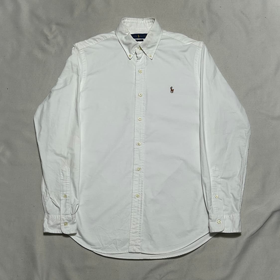 M 폴로랄프로렌 클래식 핏 화이트 코튼 셔츠 상품이미지2